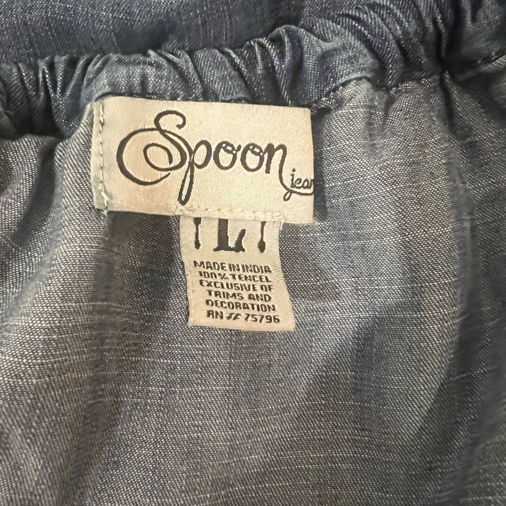 Spoon Jeans Soft Denim Dress - Picture 4 of 5